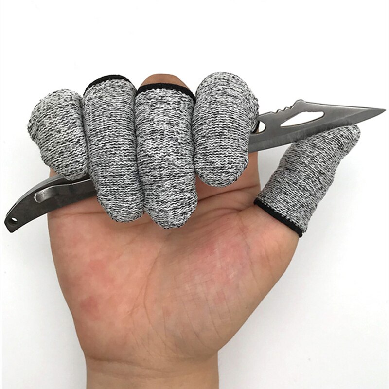 10/30Pcs Anti-Cut Finger Cover Finger Protector Sleeve Cover Finger Peel Fingertip Gloves Picking Finger Cover Kitchen Tools