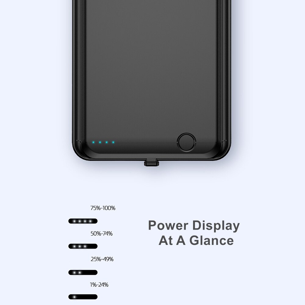 Bateria para huawei honor v8 v9 v20 aracgi, banco de energia 10000 mah para huawei honor v8 e v20 capa do carregador v20