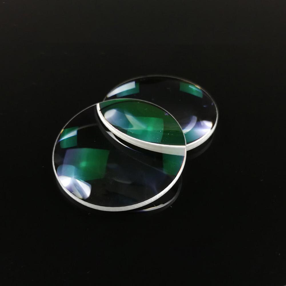 42mm diameter 65mm brændvidde optisk test konveks linse glas optisk instrument triple prisme til sensorer