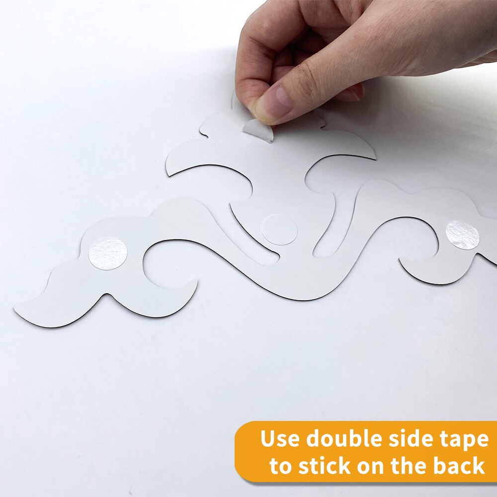 Funlife®Spiegel Aufkleber Wand Aufkleber Wasserdicht Bad Möbel Leicht zu Reinigen für Küche Home Decor Wohnzimmer Abnehmbare
