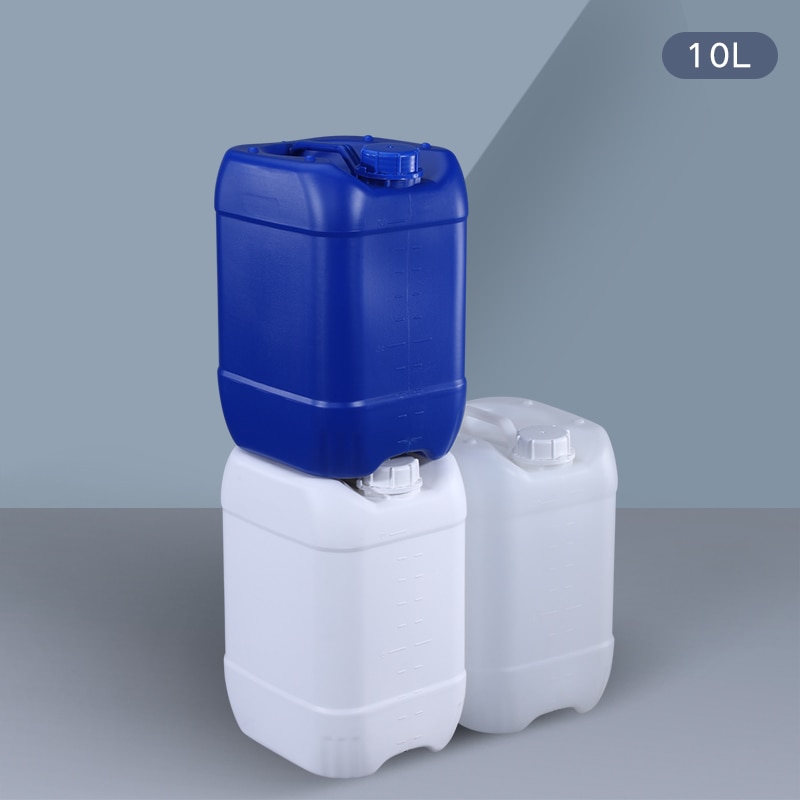 10 litran pinottava muovinen purkitölkki nestemäiselle voiteelle elintarvikelaatuisille tyhjille hdpe -rummuille vuotamaton pullo 1 kpl