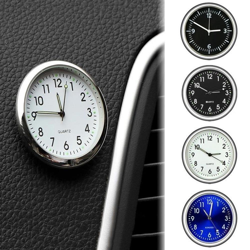 1Pcs Auto Klok Auto Digitale Elektronische Horloge Elektronische Klok Elektronische Quartz Klok Creatieve Auto Levert