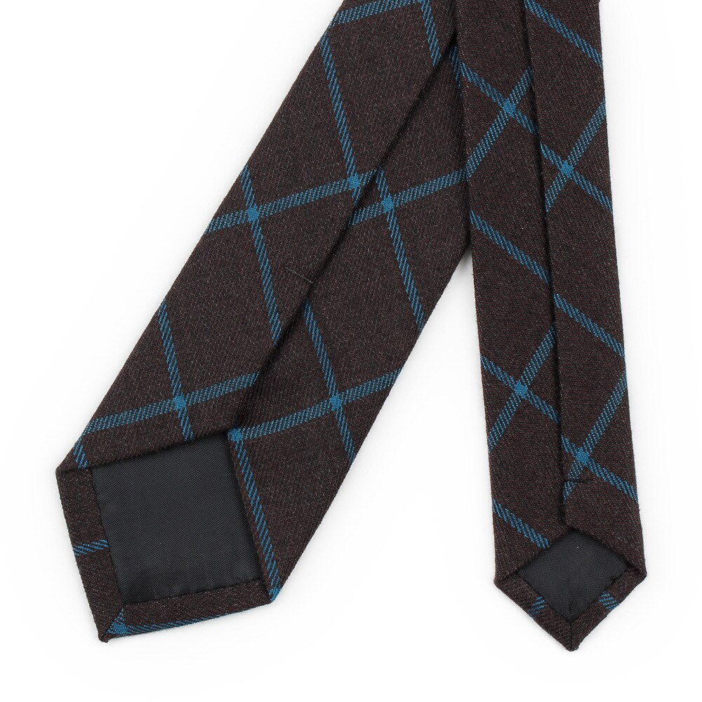 6Cm Stropdas Ties Voor Mens Pak Trouwjurk Slanke Tie Gravata Business Plaid Lattice Hals Stropdas Cravate