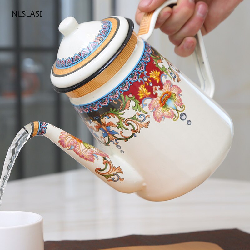 Nlslasi Glas Jug 1.2 Liter Slip Ketel En Glas Set Ketel Gasfornuis Om Thee En Koffie Voor Huishoudelijke gebruik