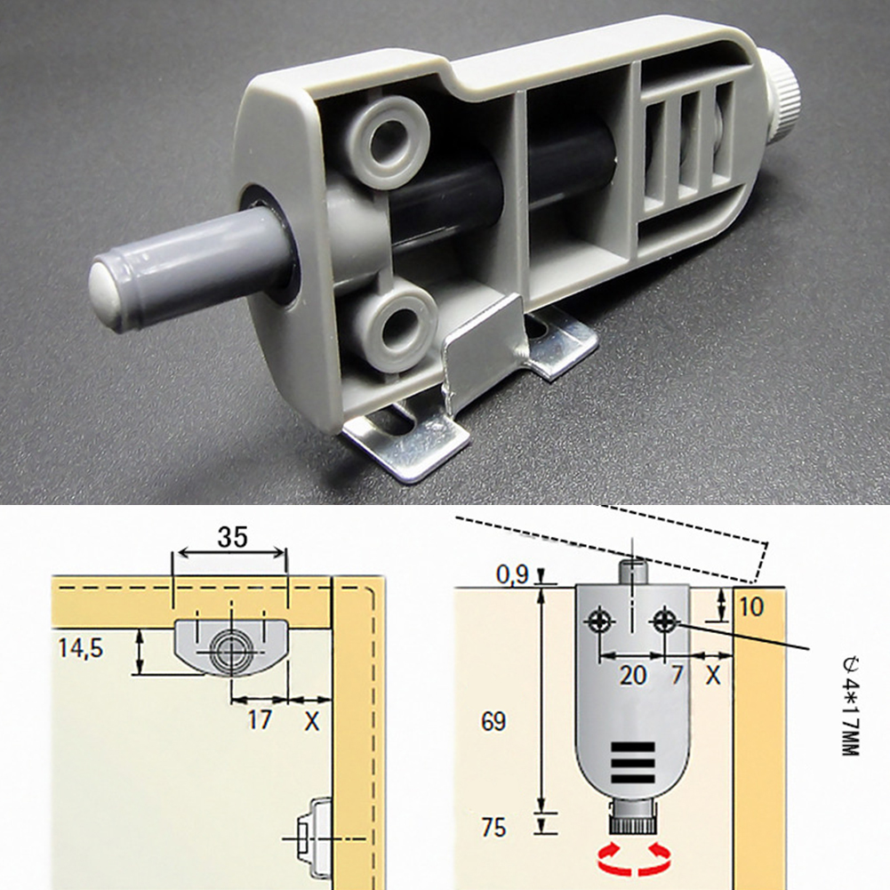 Verbeterde Buffer Zware Dempers Anti-Collision Anti-Noise Mute Garderobe Kasten Deur Stopper Accessoires