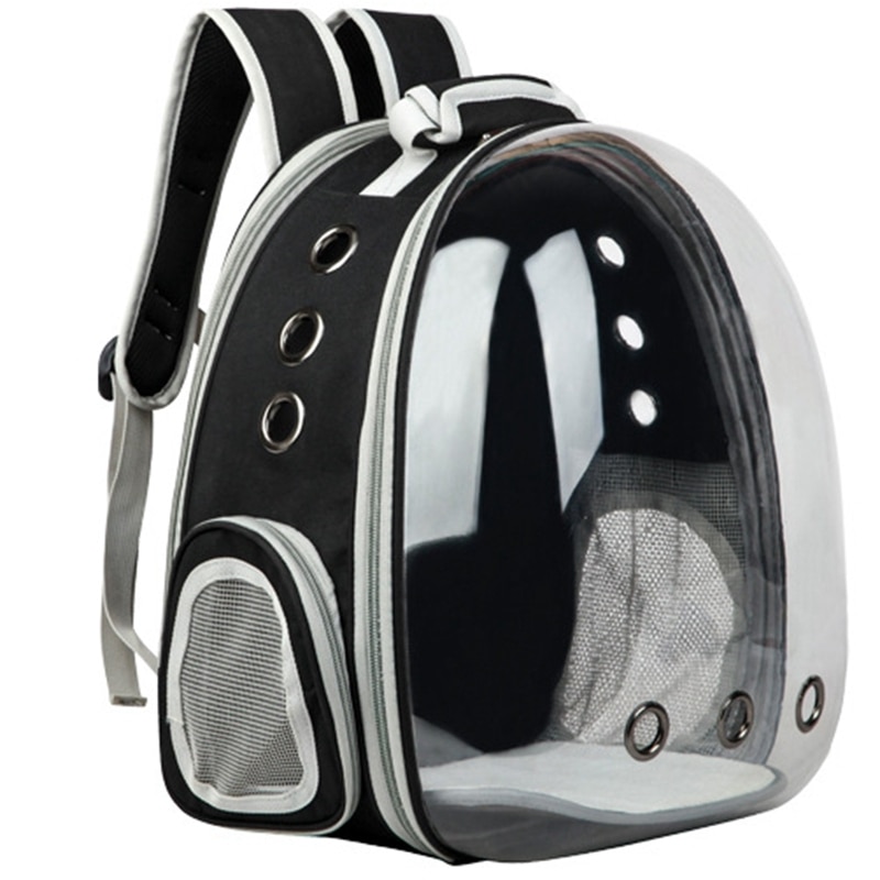 Expandable Cat Backpack, Space Capsule Bubble Transparent Clear Pet Carrier, Pet Carrying Hiking Traveling Backpack: Default Title