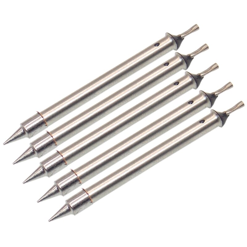 5pcs Soldering Iron Tip for USB Powered 5V 8W Electric Soldering Iron Replacement