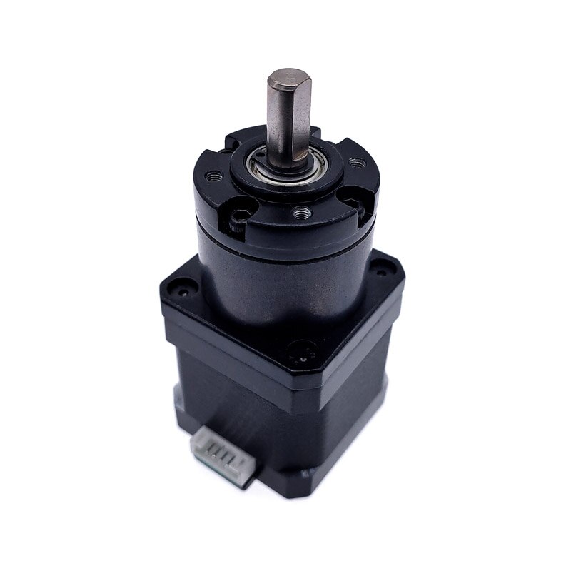42 byg trinnmotor 40mm kroppslengde med 3.71:1 ~ 139:1 forhold nema 17 planetgir trinnmotor med girkasse