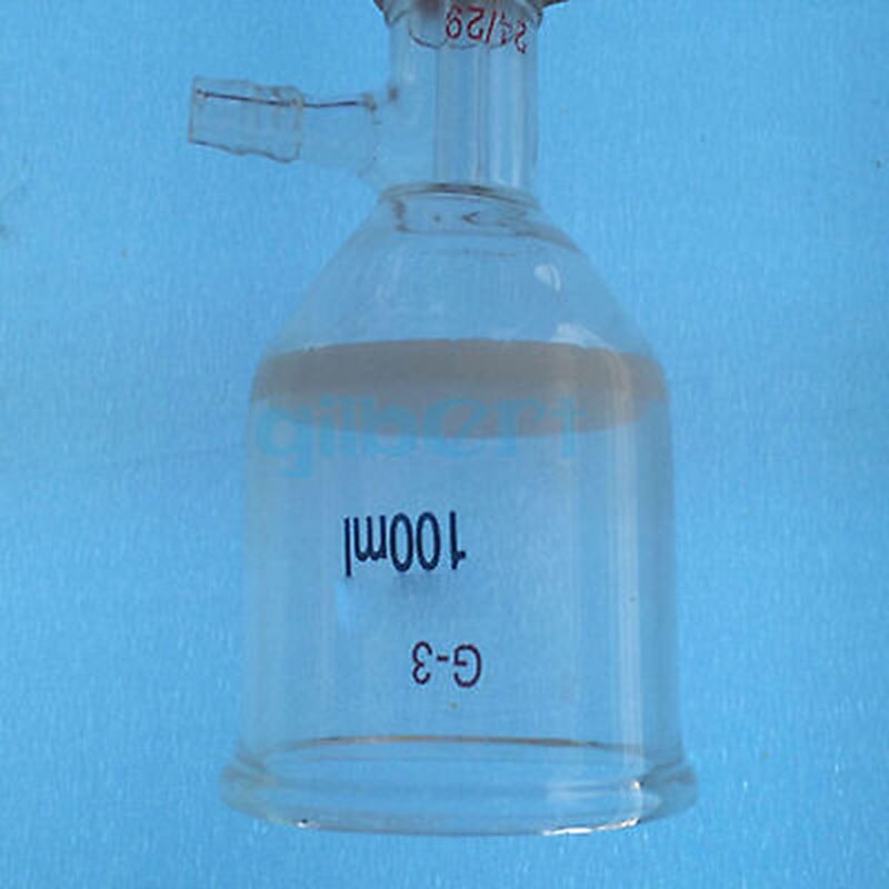 250ml Joint 24/29 filtre entonnoir sable noyau G2 grossier 30-50 microns laboratoire verre