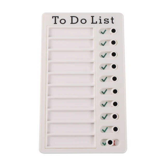 Schedule Organization Note Card Punch Card Device for Notes Daily Task Planning Portable Memo Checklist Elderly Child Note Board: Dark Khaki