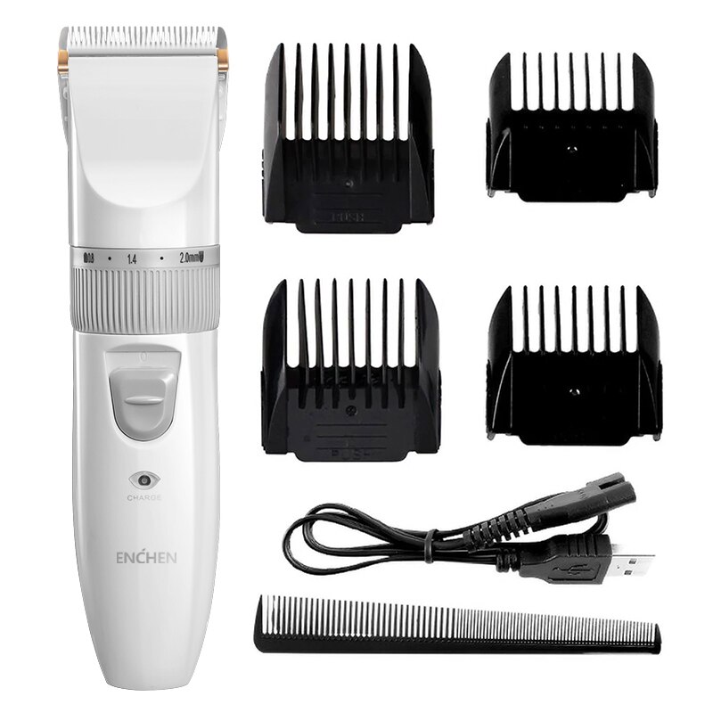ENCHEN Men's Electric Hair Trimmer Kit Cordless Hair Cutter Machine USB Rechargeable Clipper Barber Haircut Machine