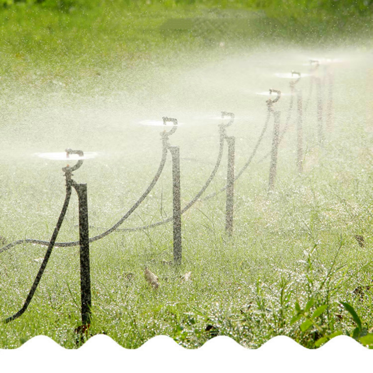 Length 30cm Spiked Spray Nozzle Bracket Rod 6mm Interface To 4/7mm Hose Barb Sprayer Head Holder Garden Irrigation Tool 5/50Pcs