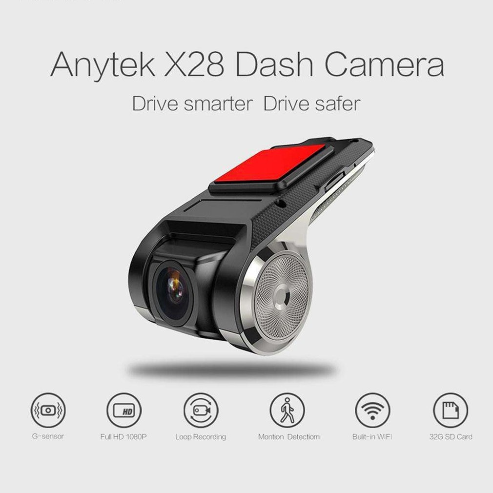 1080p 150 graden dashcam auto dvr camera recorder wifi adas g-sensor video auto recorder dashcam