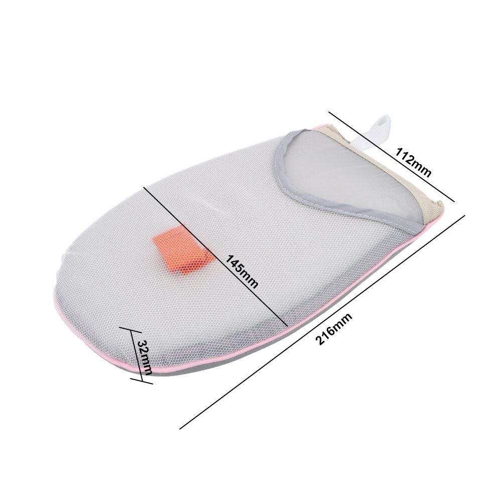 HILIFE – Mini planche à repasser à manches, à main, pressage, gant résistant à la chaleur pour vêtements, cuiseur vapeur, support de Table en fer