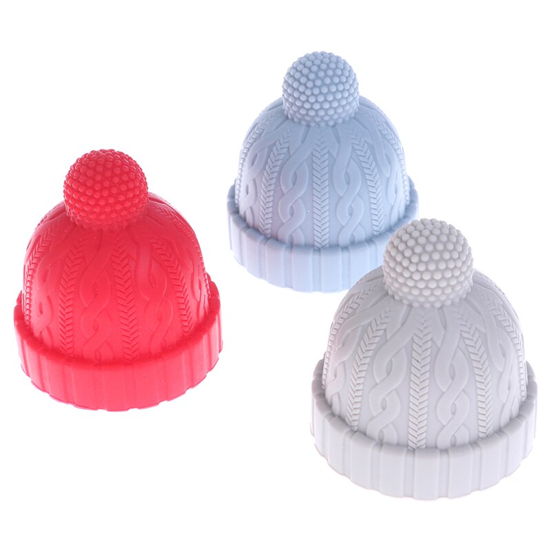 1pcs Beanie Cap Shaped Wine Stopper Beanie Cap Decorative Bottle Stopper Cork Replacement Beverage Wine Keeper Bar Tool