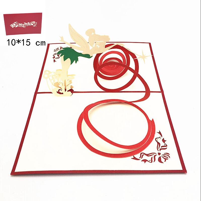 1 sztuk 3D Muzyka pop w górę kartkę z życzeniami szczęśliwy kartka urodzinowa dla dziewczyny dzieci urodziny ciasto pocztówki prezent kartka okolicznościowa z kopertą strona dekoracji: HK17056