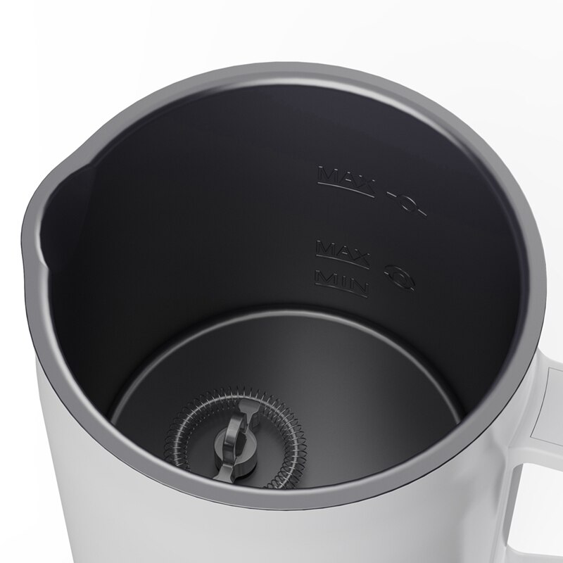 Elektryczny spieniacz mleka, automatyczny parowiec robić mleka ciepłe lub zimne urządzenie robić robienia piany na kawę, cappuccino, Latte