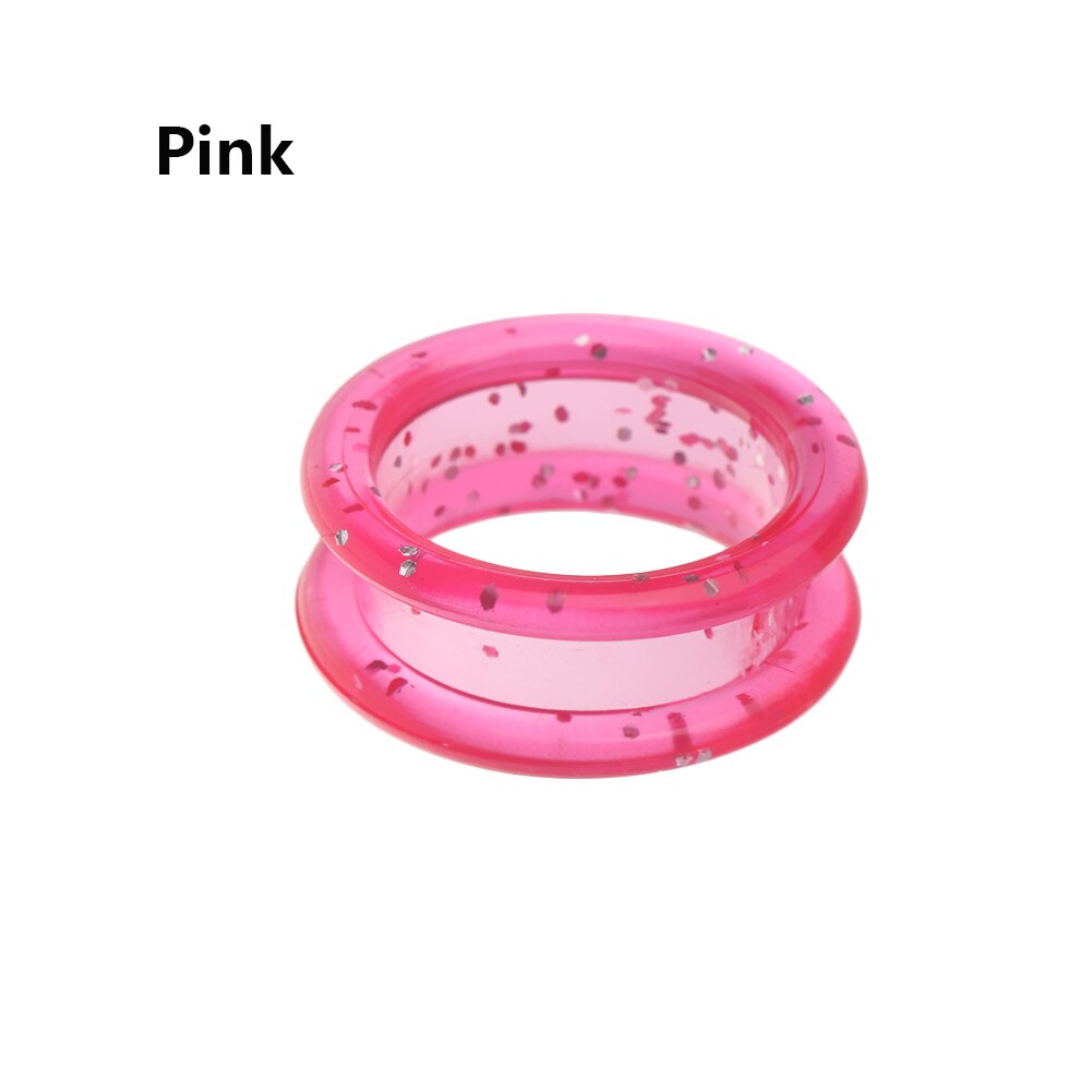 2 Stuks Professionele Kleurrijke Siliconen Ring Dierensalons Schaar Ring Fit Voor Hond Kat Haar Blikscharen Haar Snijden Accessoires: Pink