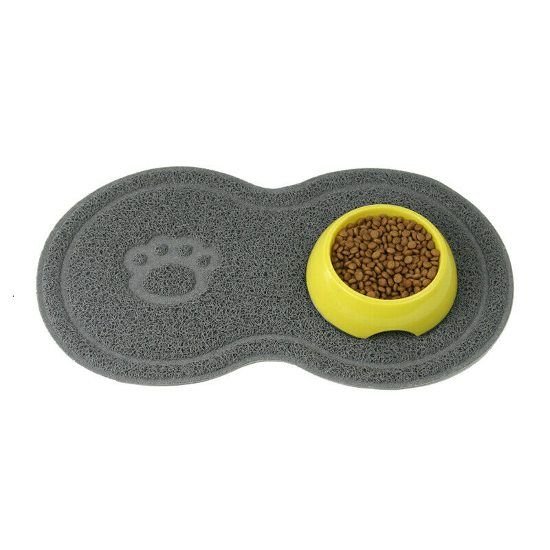 ¡Novedad de ! Alfombra de cama para gatos a la , recogedor de suciedad, agua, arena, cuenco, Mantel Individual para gatos, accesorios