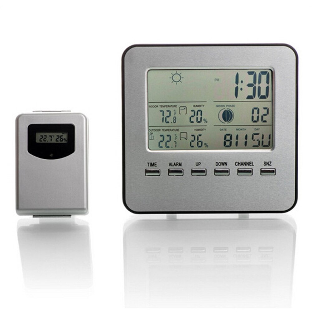 Bluetooth Thermometer Wireless Smart Electric Digital Hygrometer Thermometer Humidity Sensor Work Digital Alarm Clock