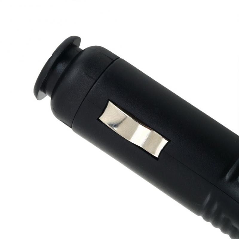 Sigarettenaansteker 1.5M Auto Adapter Oplader Sigarettenaansteker Plug Netsnoer Socket/Plug/Connector Led Schakelaar 12V 24V