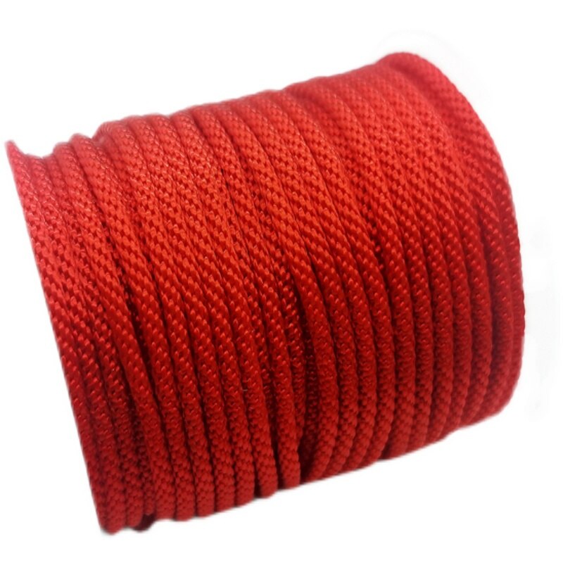 Cuerda de maíz de de 2,5mm, hilo tejido a mano para collar, pulsera, línea de joyería, bricolaje