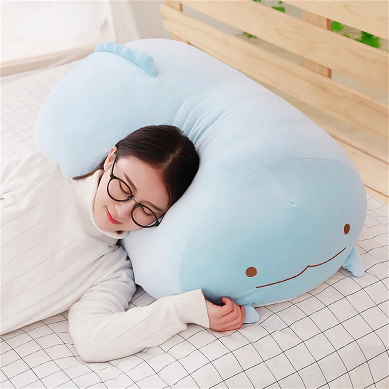 Oreiller d&#39;angle Bio Totoro 90cm, mignon, dessin animé japonais Sumikko Gurashi, animaux en peluche, de saint-valentin pour bébés filles