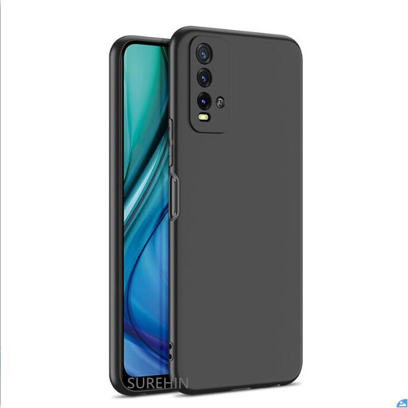 For Xiaomi Redmi 9T Silicone Case Soft 9 T Clear Full Protective Shell Boy Girl Solid Simple Pure Color Transparent Cover Funda