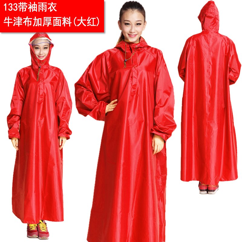 Waterdichte scooter nylon regenjas jas plastic overall regenjas lichtgewicht outdoor chubasquero mujer poncho pluie  jj60yy: En / Xxxl