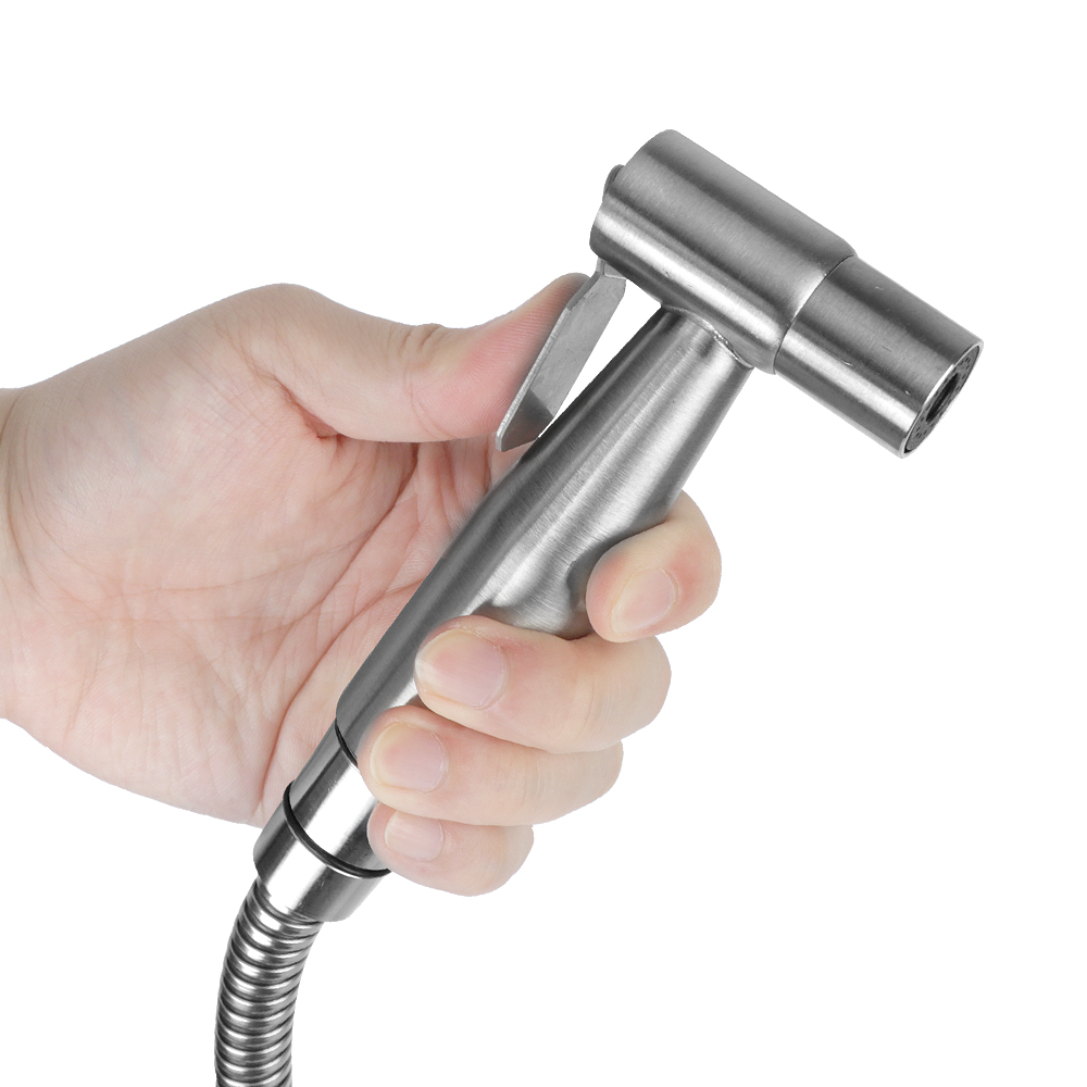 Handheld Hand Bidet Wasserhahn für Badezimmer Handbrause Duschkopf Bidet Spritzgerät einstellen für Toilette Edelstahl selbstreinigend