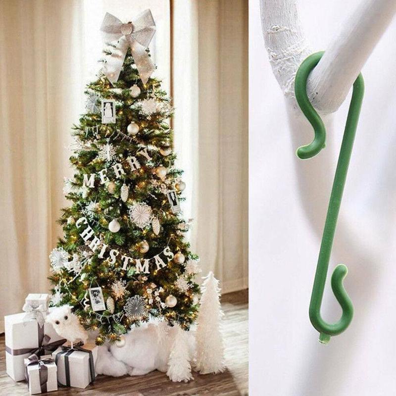 50/100pcs Multi functie S Vorm Haken Voor Kerstboom Hanger Decoratie Houders Kerst Ornamenten Decor