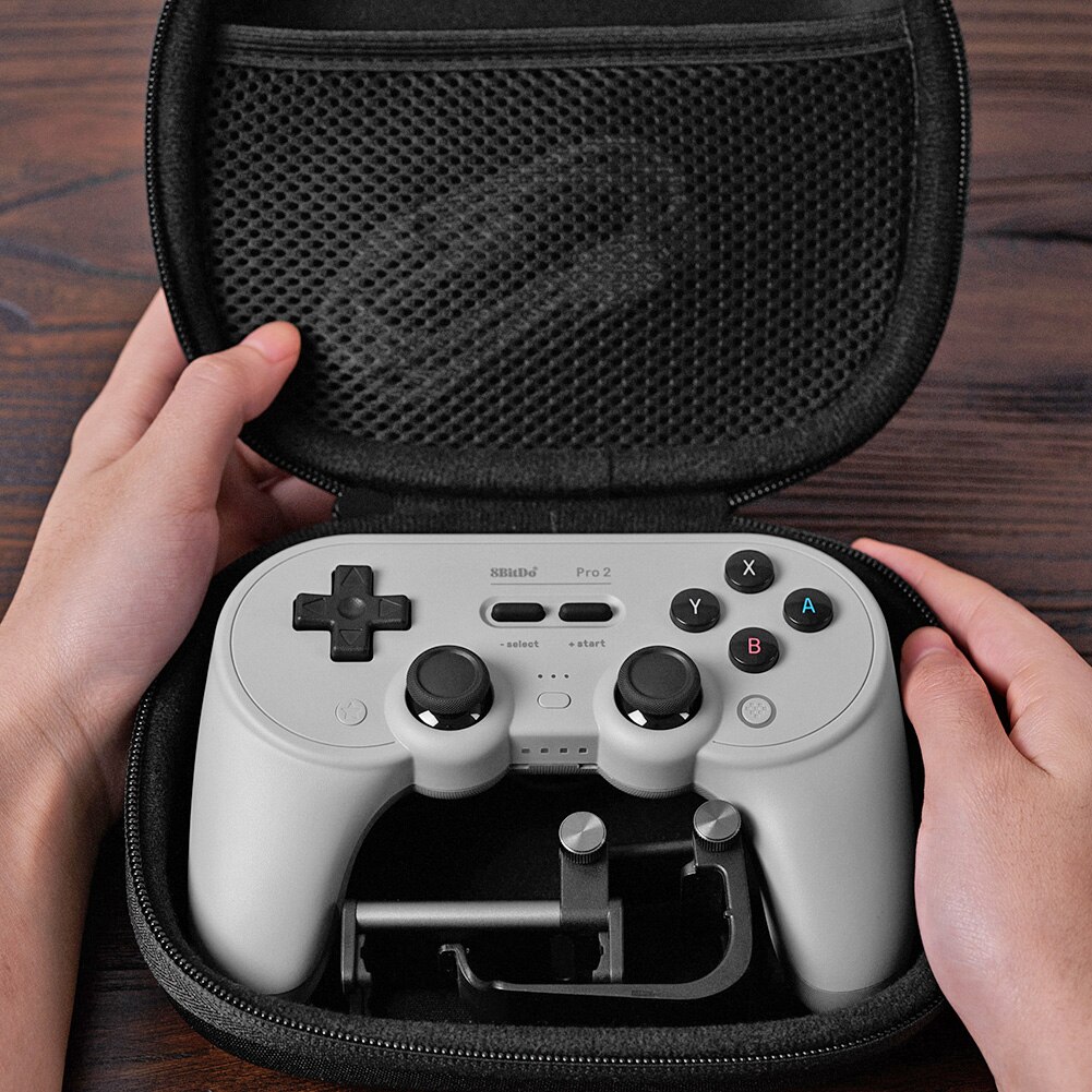 8Bitdo Game Controller Carrying Case Portable Travel for SN30 Pro+ Pro 2 PS5 PS4 Pouch Shell Case Protective Carrying