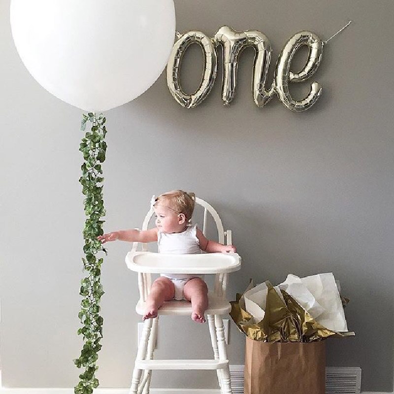 Baby ballon baby shower folie mylar en dreng pige ballon køn afsløre 1st første fødselsdag graviditet annonceringsfest