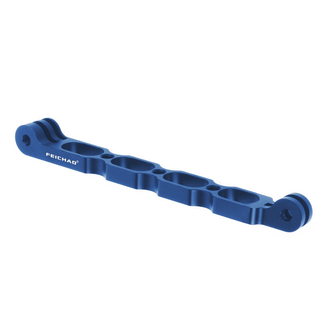 Bras d&#39;extension pour Support de casque, rallonge de 1/4 trous, poignée pour Insta360 One x2, caméra d&#39;action pour Gopro: 16cm Blue