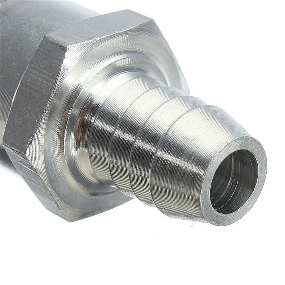 Envägs 6/8/10/12mm ventiler aluminium backventil bränsle bensin diesel olja gas backventil för bil bil olja vattenpumpar