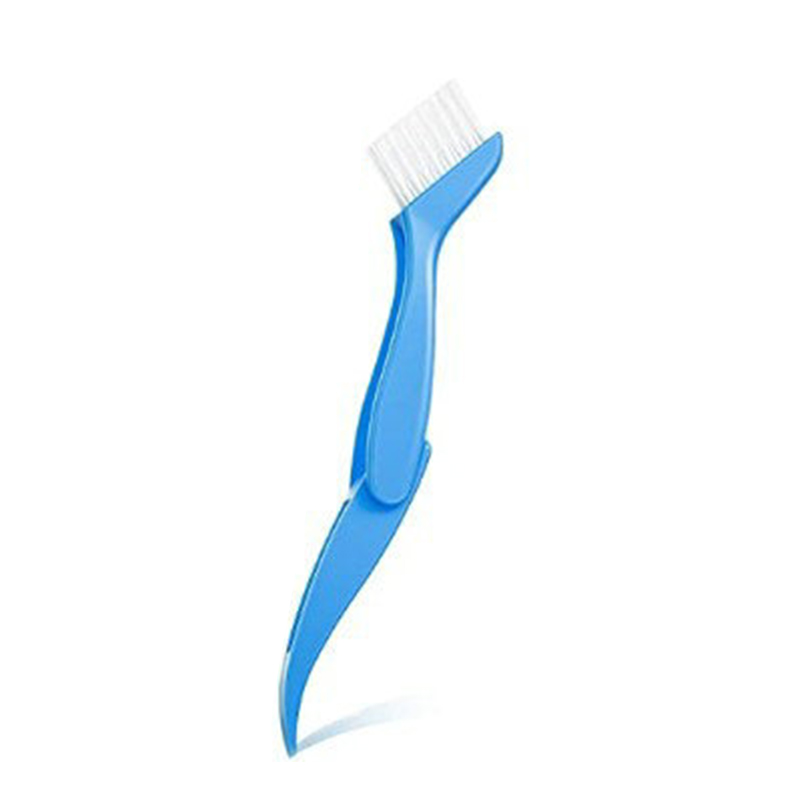 Peine Universal para reparación de aletas de radiador, aire acondicionado, condensador de refrigeración para coche, cepillo de limpieza de CA, herramientas de reparación de enfriador evaporador: Índigo