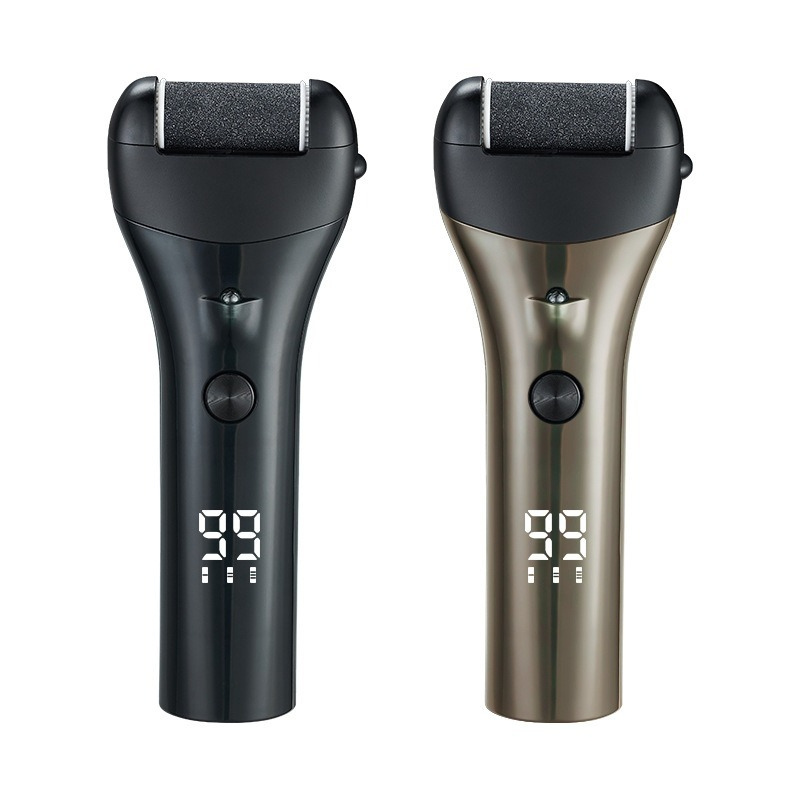 Electric Foot File with High Efficiency, Household Callus Remover, Automatic Rotating Pedicure Tool, Multi-functional Foot