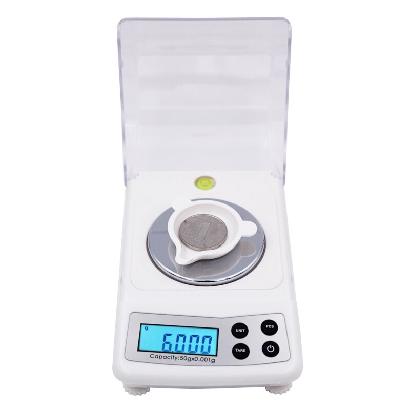 High Precision 50g 0.001g Digital Lab Laboratory Balance Jewelry Diamond Scale Grams Gold Carat Weight Digital Electronic Scales