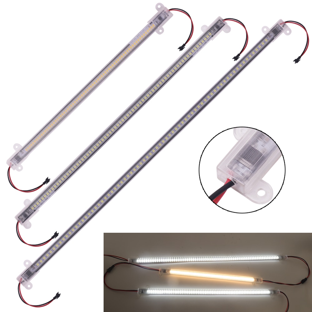 AC 220V LED Bar Light 5pcs/lot Waterproof 2835 LED Rigid Strip 72 LEDs High Brightness Energy Saving LED Fluorescent Tubes Bar
