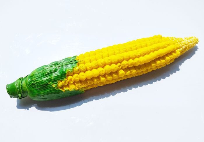 Simulation Food 3d Resin Fridge Magnets Apricot Cake Tart Corn Refrigerator Paste Magnet Home Decoration 3D Sticker 1pc: c