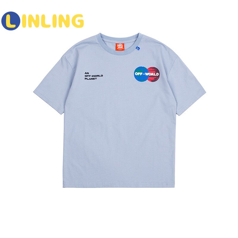 Linling Mode Katoen Kids Kostuum Cartoon Prints Kinderen T-shirt Zomer Zachte Katoenen Jongens T-shirt V241