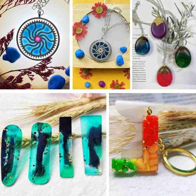 UV Resin Mold Curing Plastic Glue Cure Resin Hard Ultraviolet Gel Resin Curing Clear Activated DIY Glue Crafts UV Jewelry O9E6