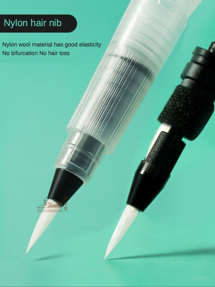 Tap Water Pen Set Water Injectie Zachte Hoofd Water-Absorberende Pen Aquarel Pen Set Art Speciale Beginners Lijn Tekening pen