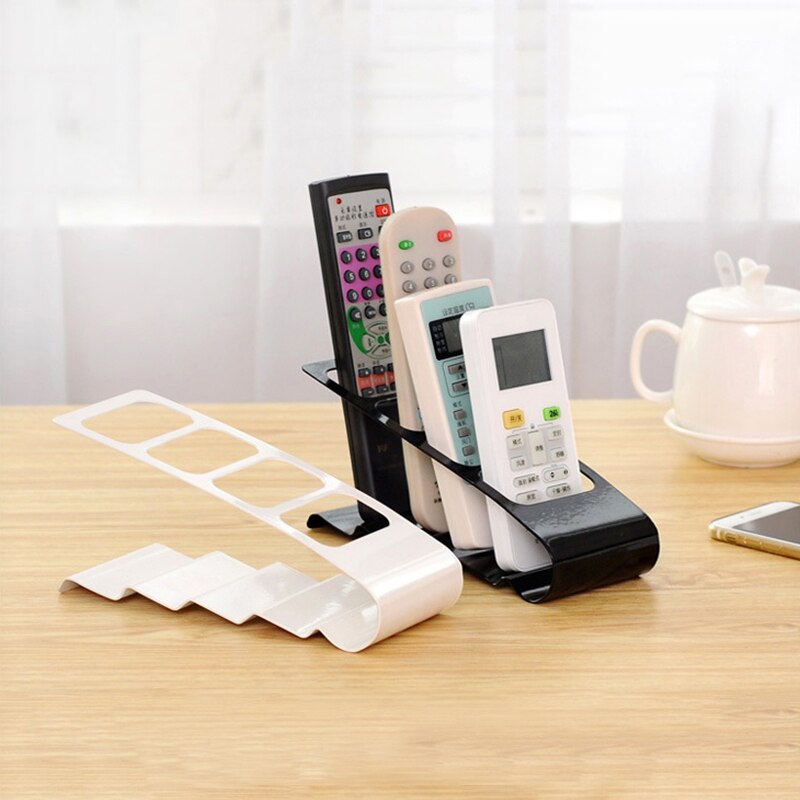 Remote Control Holder Case 4 Frame Holder TV/DVD Step Remote Control Mobile Phone Stand Storage Desk Organizer
