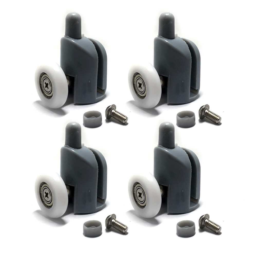 Shower Door Rollers Runners 25mm Wheels Replacement Shower Door Roller Wheel 4PC