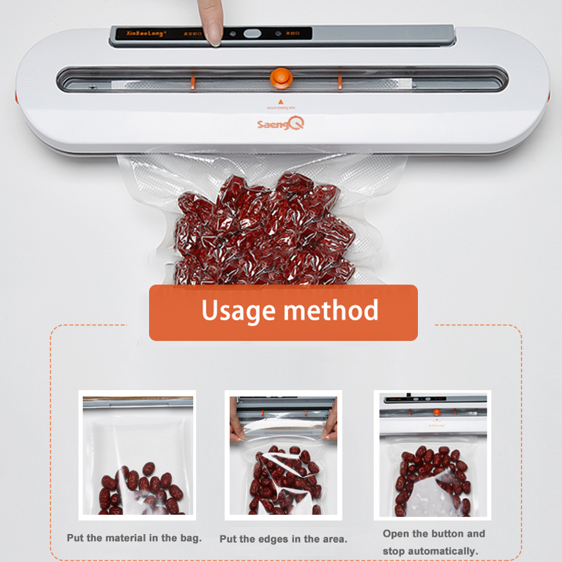 Food Vacuum Sealer Best Automatic Commercial Household Vacuum Food Sealer Packaging Machine Include Vacuum Sealer Machine