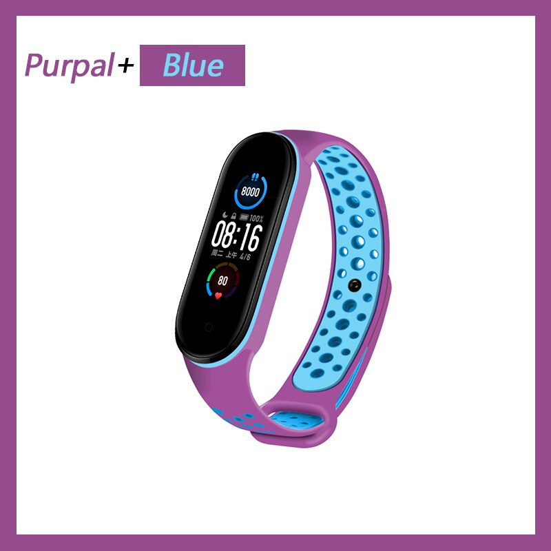 soft Silicone Bracelet for Xiaomi Mi Band 5 Strap Sport watch Silicone wrist strap For xiaomi mi band 5 bracelet Miband 5 strap: 12