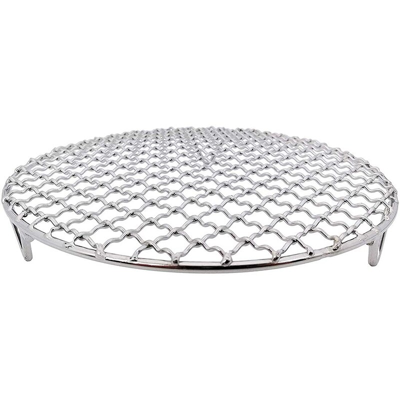 Multifunctional 304 Stainless Steel Cooling Rack Baking, Heat and Rust Prevention, Diameter 18cm