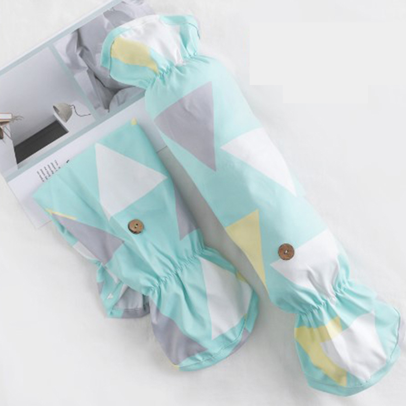Arm Sleeves Covers Reusable Waterproof Arm Protector Protective Oversleeves For Cooking Working B99: Green