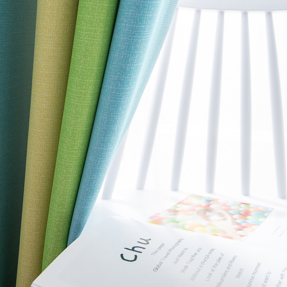 Polyester huis gradiënt romantische ster gordijnen dubbele laag ring extra lang verduisterend raam woonkamer buiten